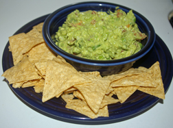 Green onion guacamole